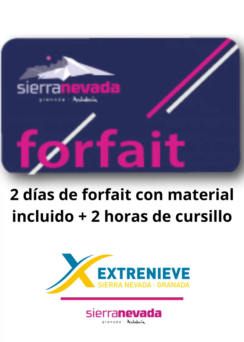 Cupón con Forfait 2 Días